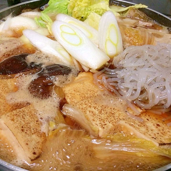 スジ肉入り♪トロトロ~旦那さんのすき焼き